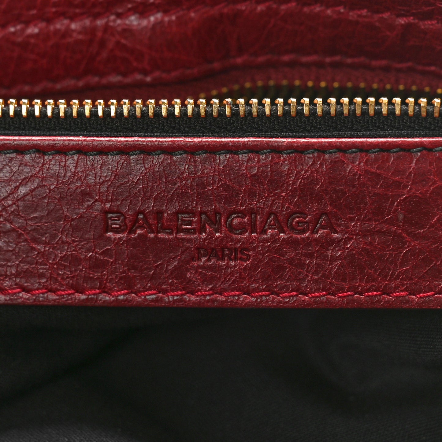 Agneau Giant 12 Gold Hardware City Cerise