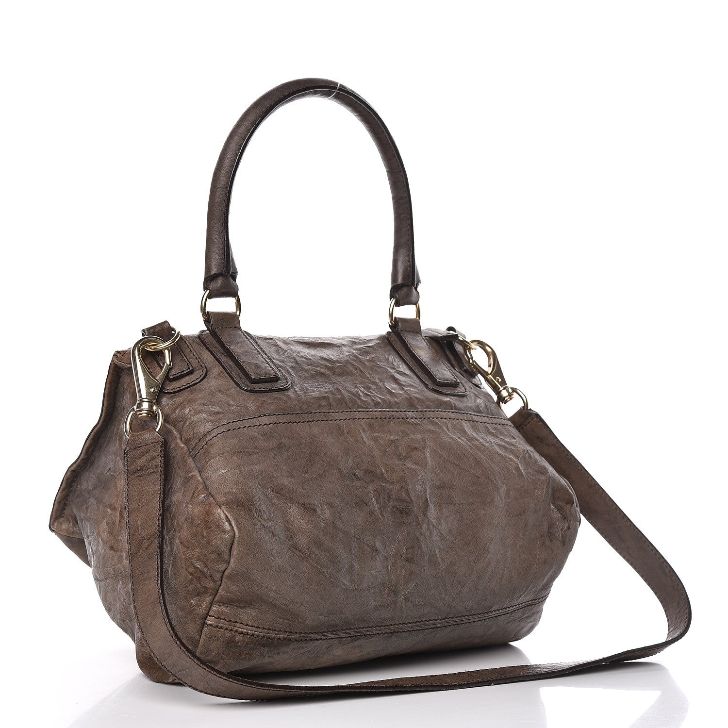 Givenchy Tumbled Sheepskin Medium Pandora Charcoal 4 of 18