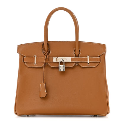 Hermes Epsom Birkin 30 Gold 1 of 15