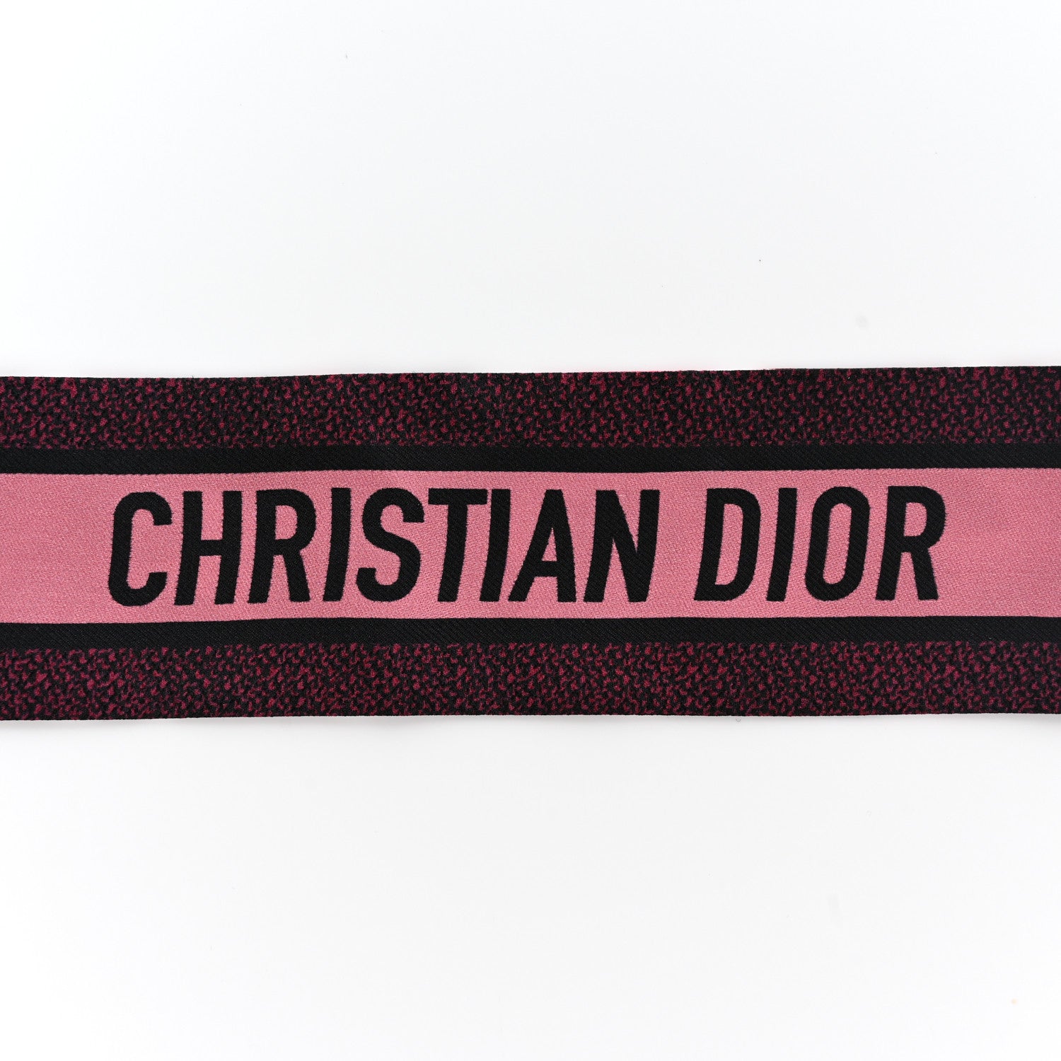 Christian Dior Silk Mizza Mitzah Scarf Pink Multicolor 3 of 3