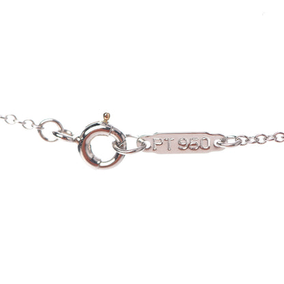 Tiffany Platinum Diamond .17ct Solitaire Pendant Necklace 6 of 6