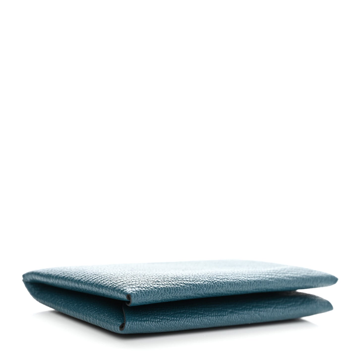 Chevre Mysore Calvi Card Case Vert Bosphore