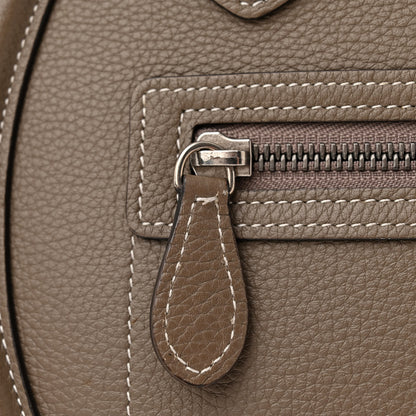 Celine Smooth Calfskin Interstice Micro Luggage Light Taupe 13 of 18