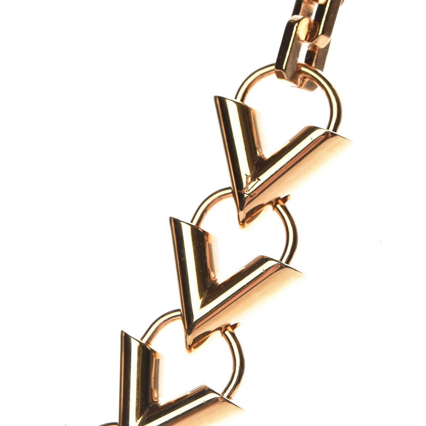 LVision Chain Necklace Gold