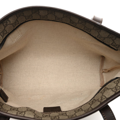 Gucci GG Supreme Monogram Small Joy Tote Dark Brown 5 of 11