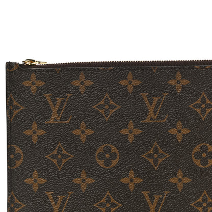Louis Vuitton Monogram Neverfull MM GM Pochette 8 of 11