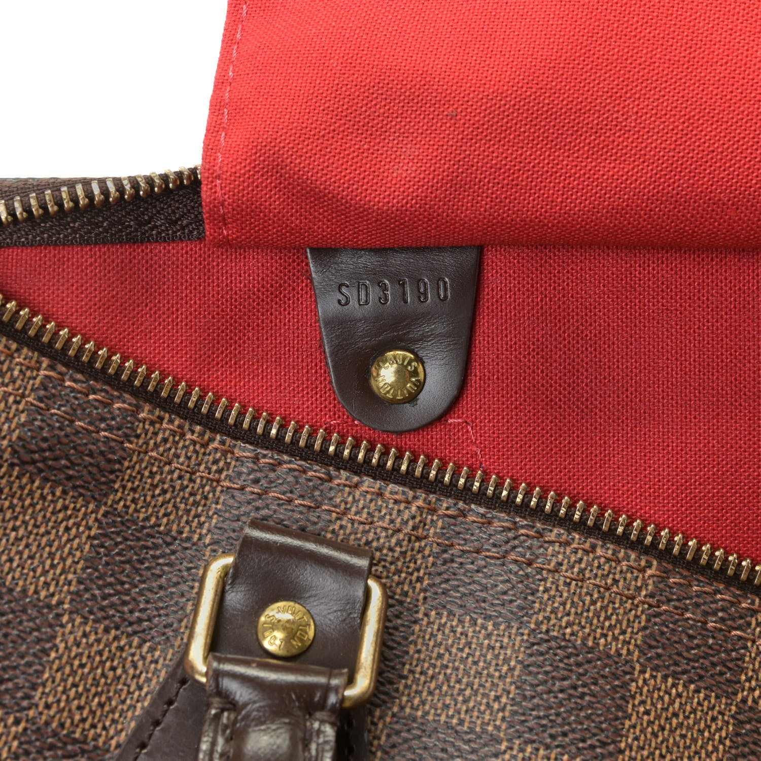 Louis Vuitton Damier Ebene Speedy 30 6 of 15