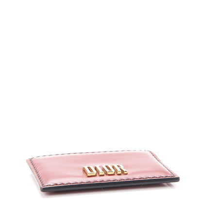 Christian Dior Calfskin D-Fence Card Holder Red 4 of 8