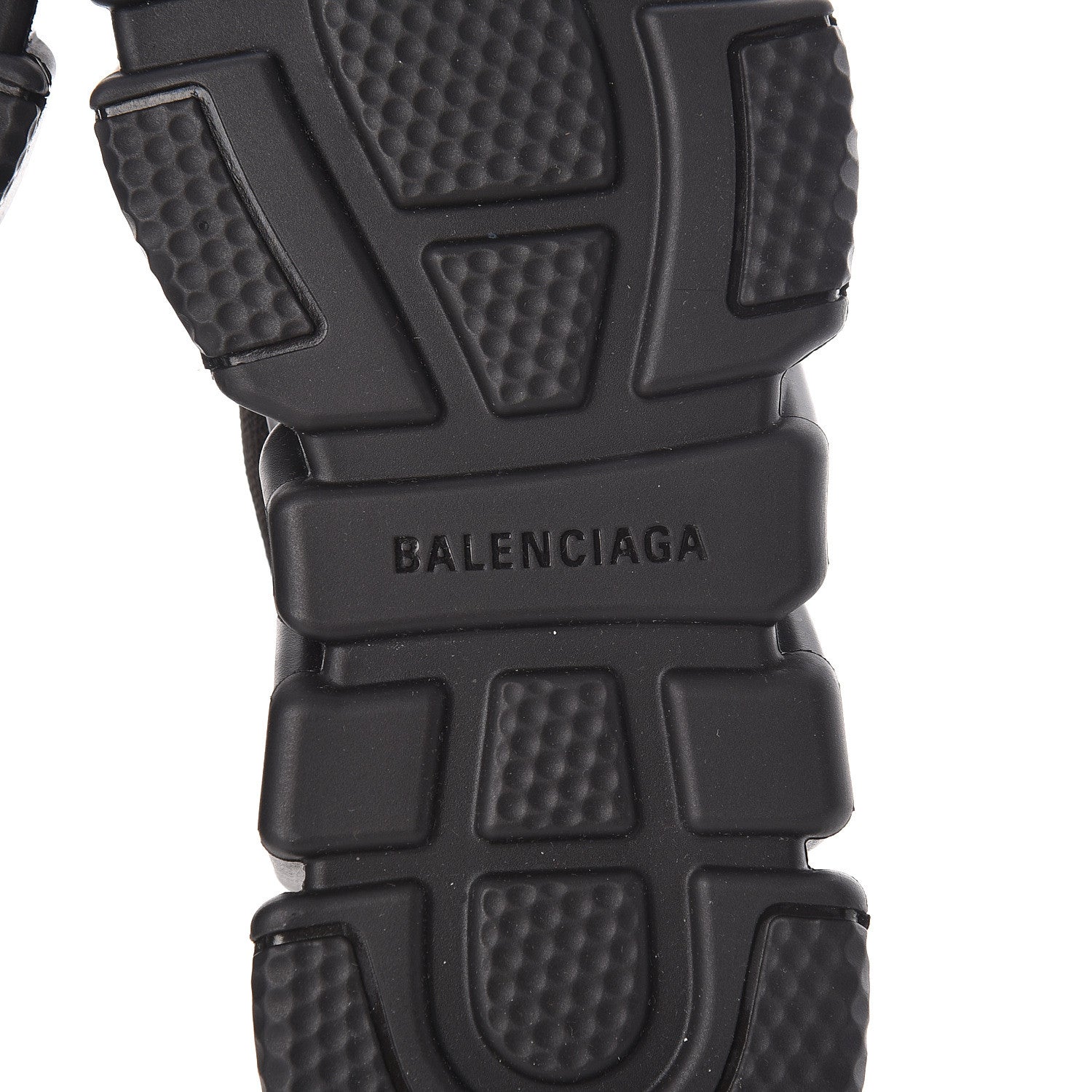 Balenciaga Neoprene Knit Womens Speed Sneakers 36 Black 7 of 8