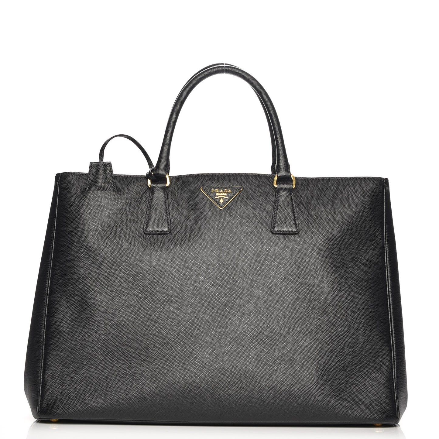 Saffiano Lux Extra Large Tote Black