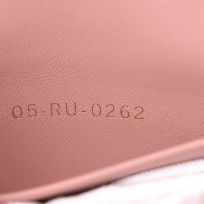 Christian Dior Calfskin Macrocannage Mini Caro Bag Old Rose 7 of 10