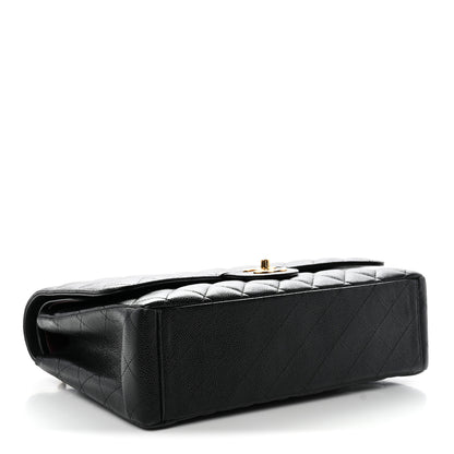 Chanel Caviar Quilted Maxi Double Flap Black 4 of 12