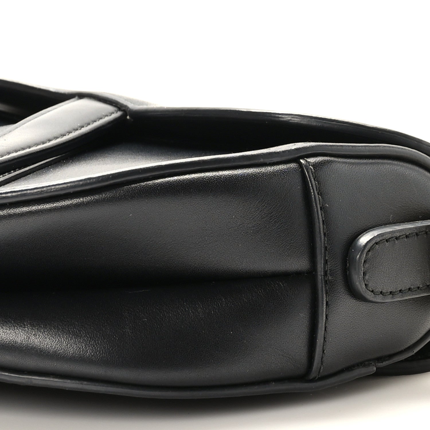 Christian Dior Calfskin Mini Saddle Bag Black 8 of 8