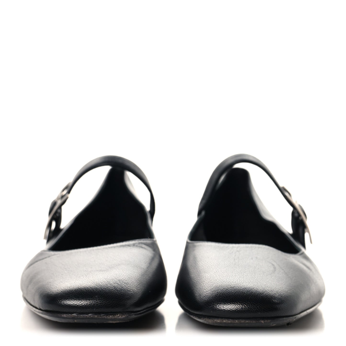 Goatskin Jane Ballet Flats 37 Black