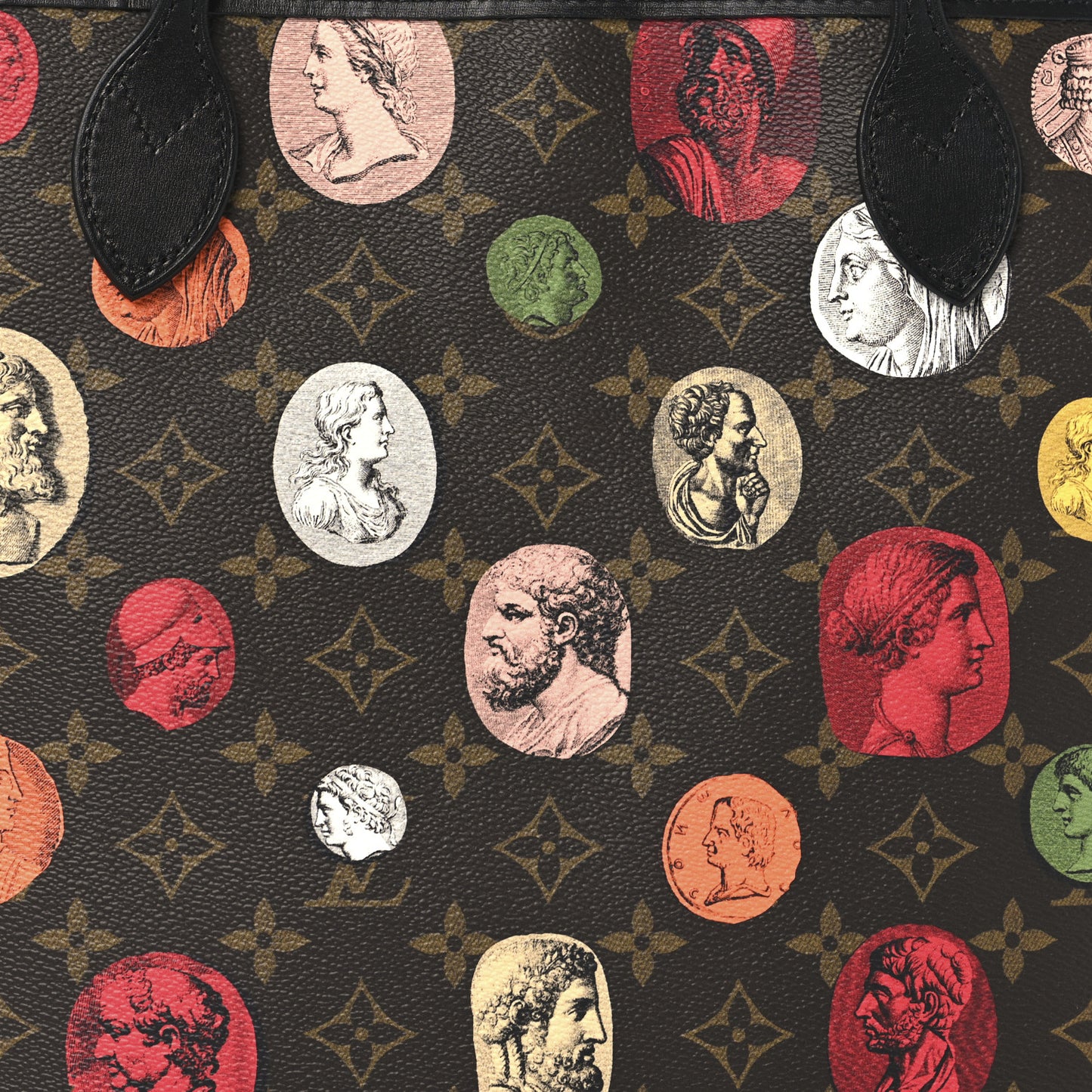 X Fornasetti Monogram Cameo Neverfull MM