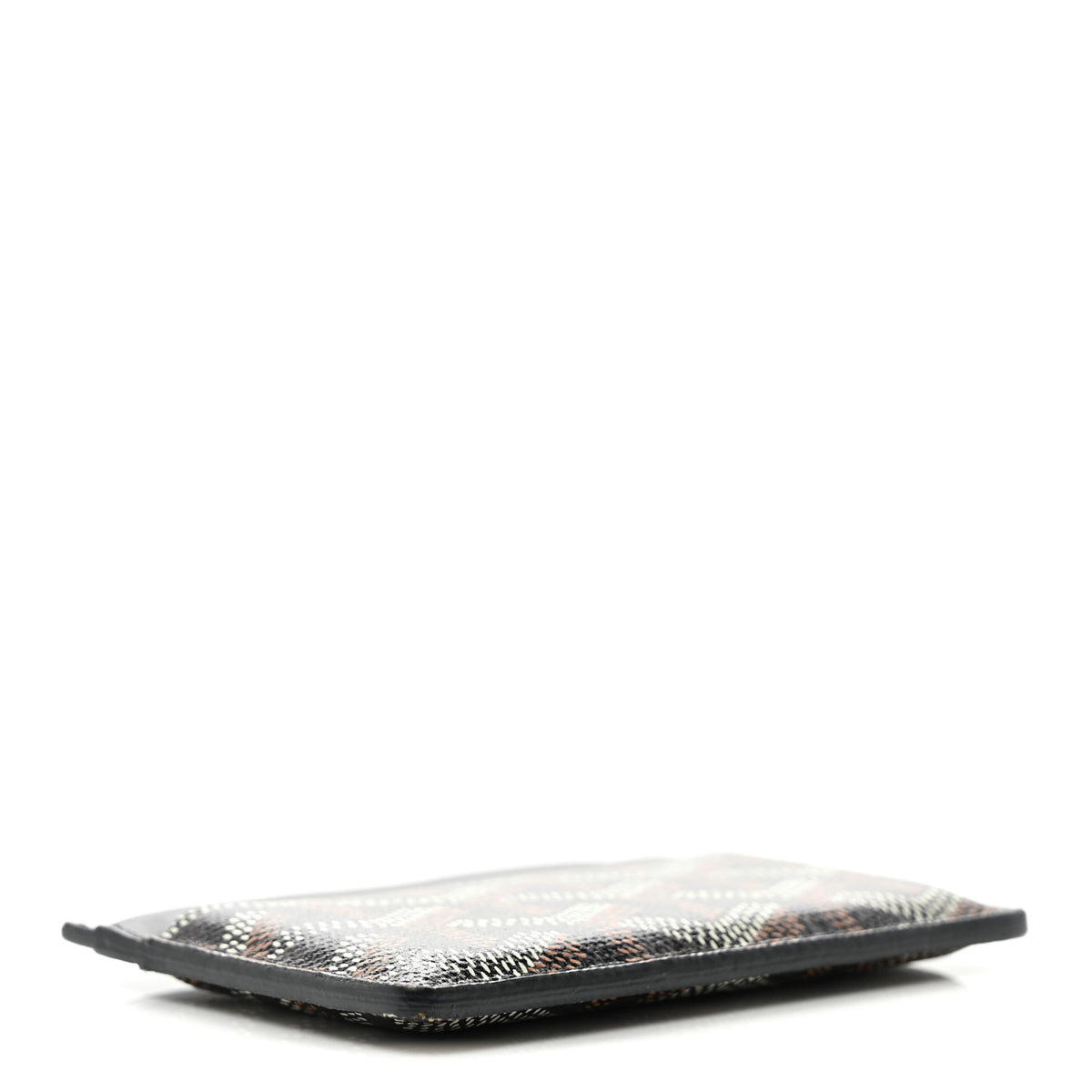 Goyardine Saint Sulpice Card Holder Black