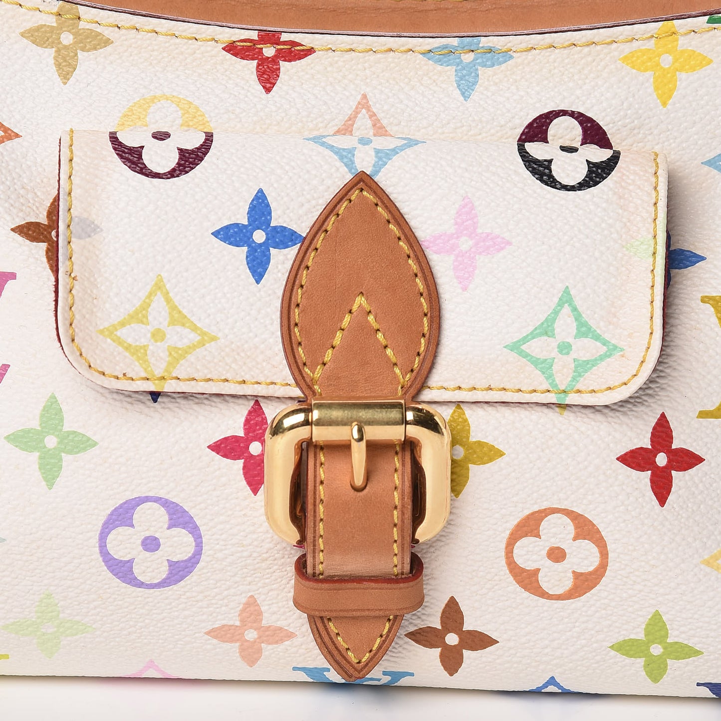 Monogram Multicolor Eliza White