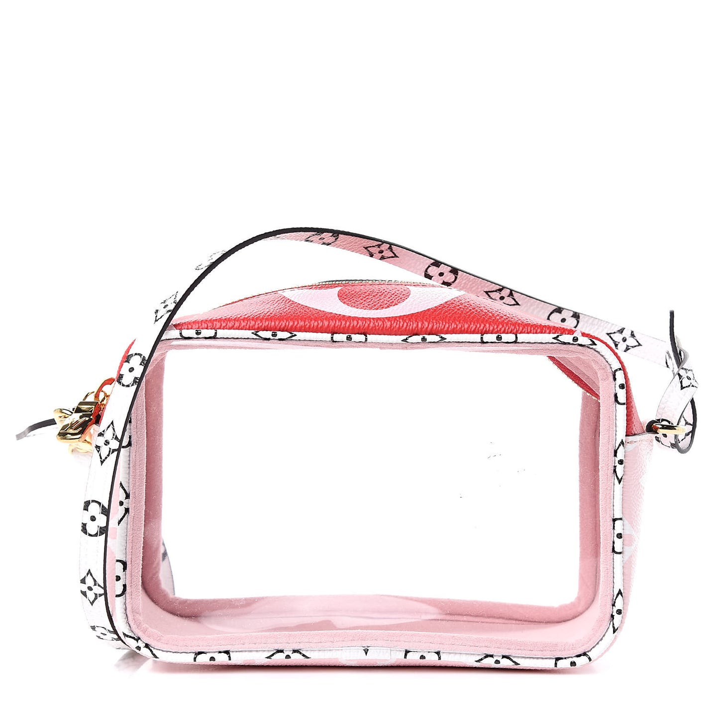 Monogram Giant Beach Pouch Rouge