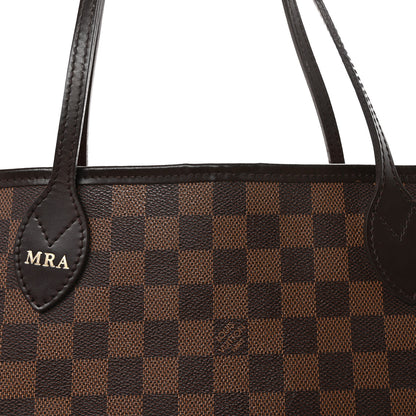 Louis Vuitton Damier Ebene Neverfull MM 7 of 9