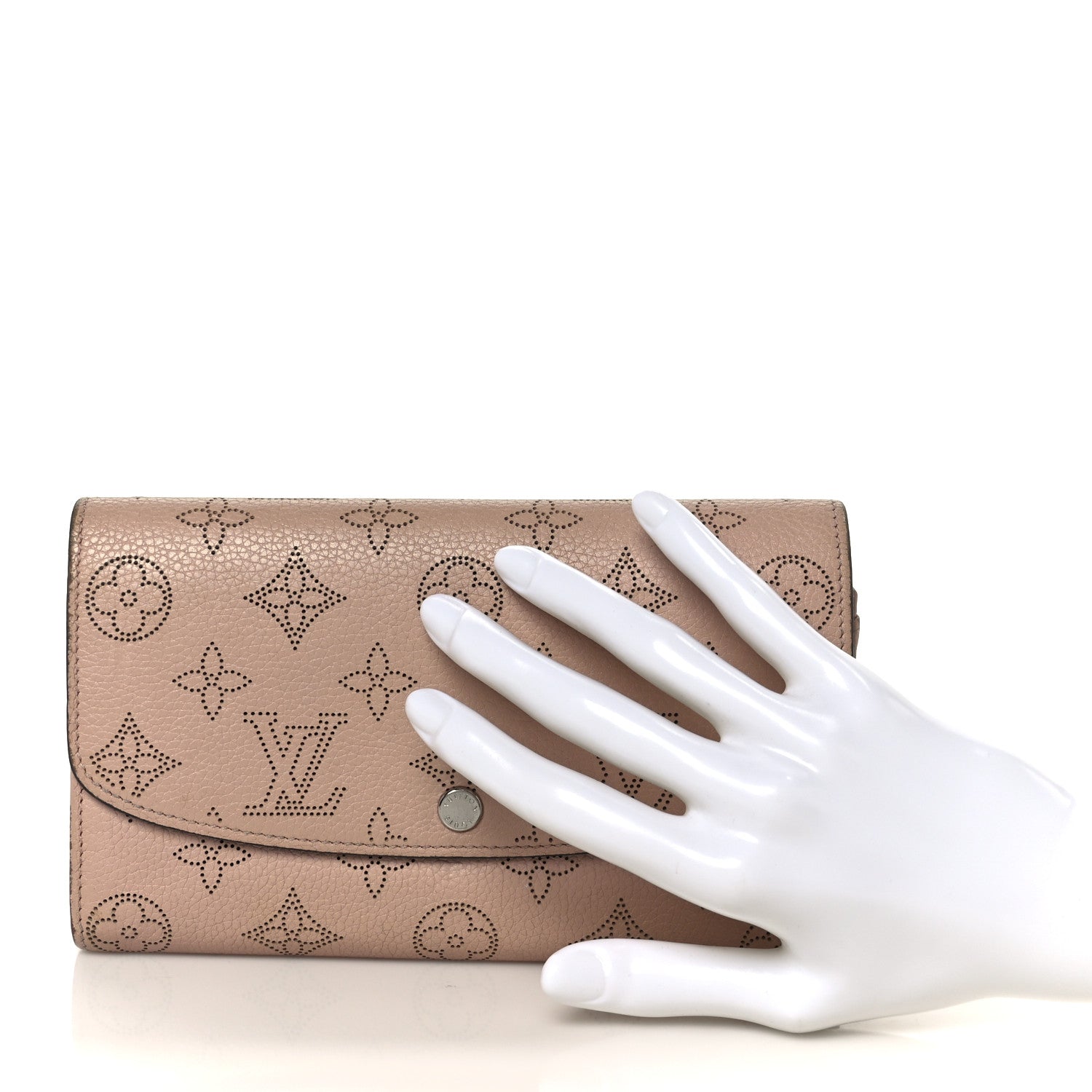 Louis Vuitton Mahina Iris Wallet NM Magnolia 2 of 9