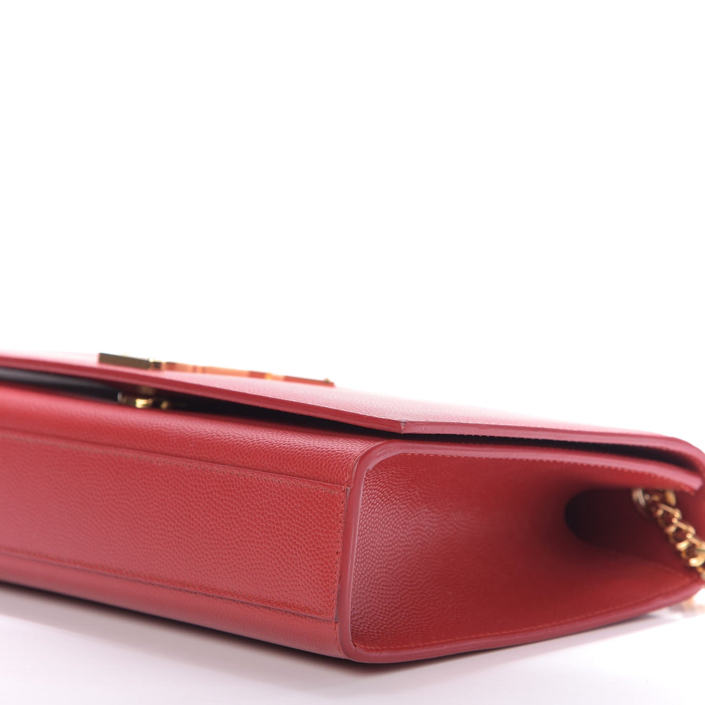 Grain De Poudre Medium Monogram Kate Satchel Red