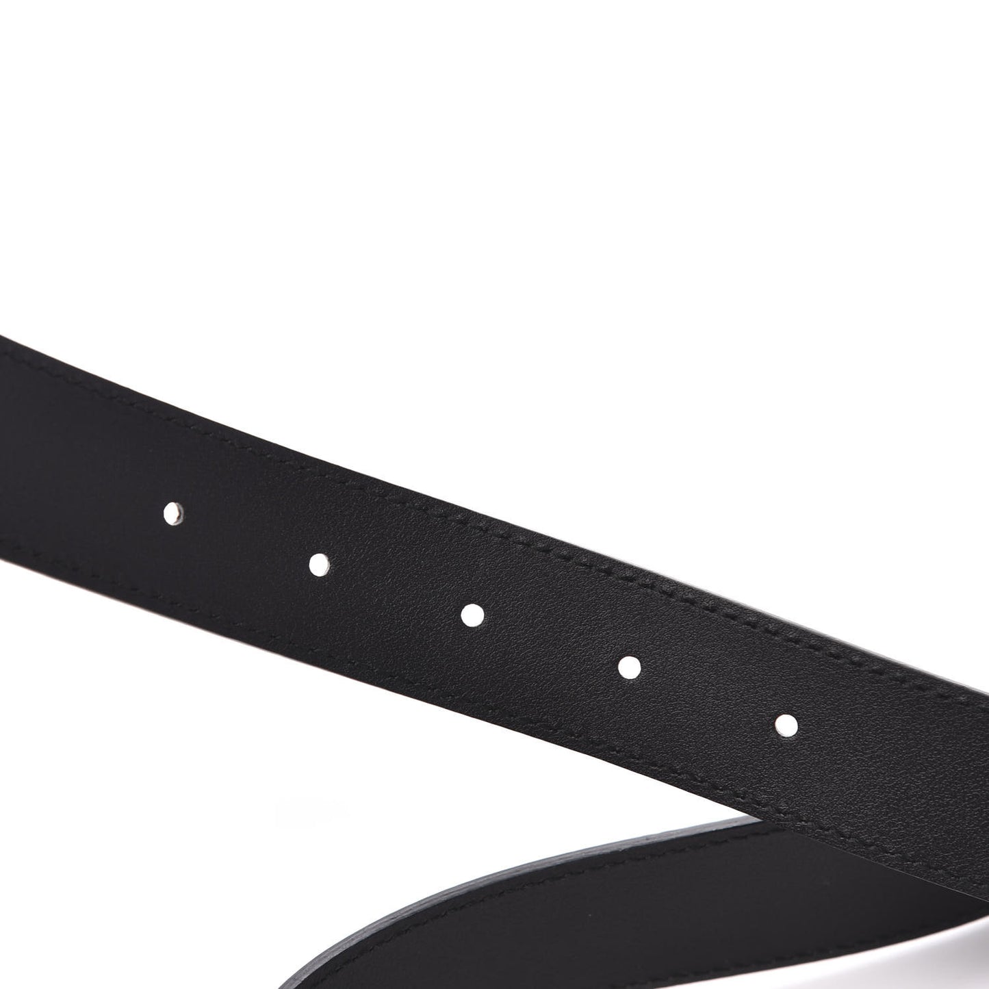 Moon Calfskin Crystal Dionysus 30mm Belt 80 32 Black Black Diamond