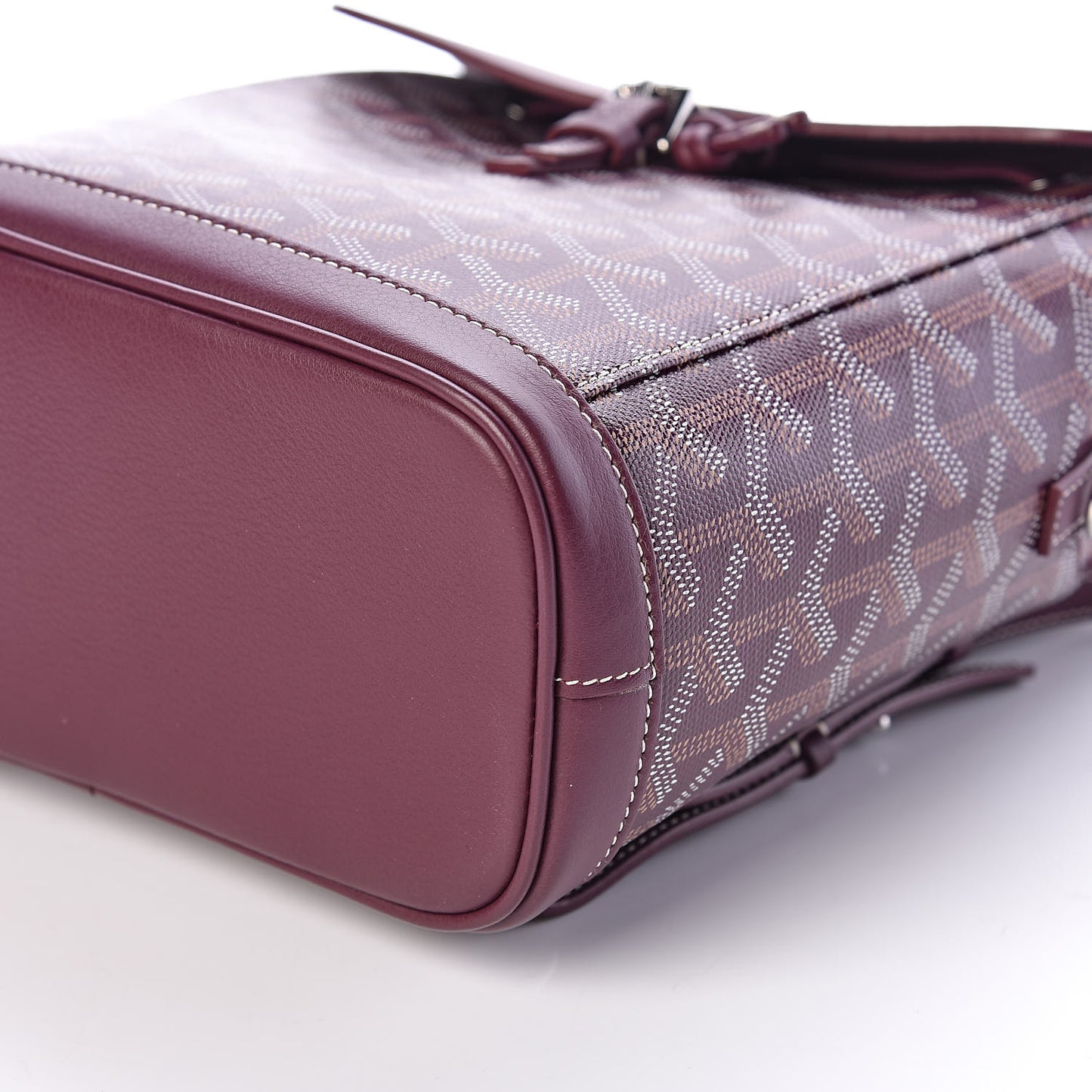 Goyardine Calfskin Mini Alpin Backpack Bordeaux
