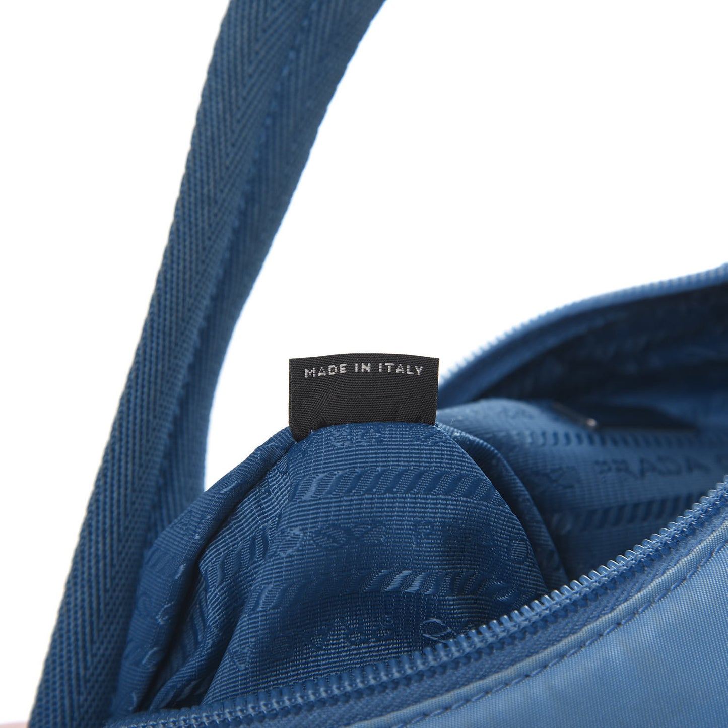 Re-Nylon Saffiano Mini Re-Edition 2000 Bag Pervinca