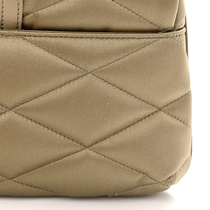 Saint Laurent Satin Quilted Le 57 Diamond Shoulder Bag Mouse 11 of 15
