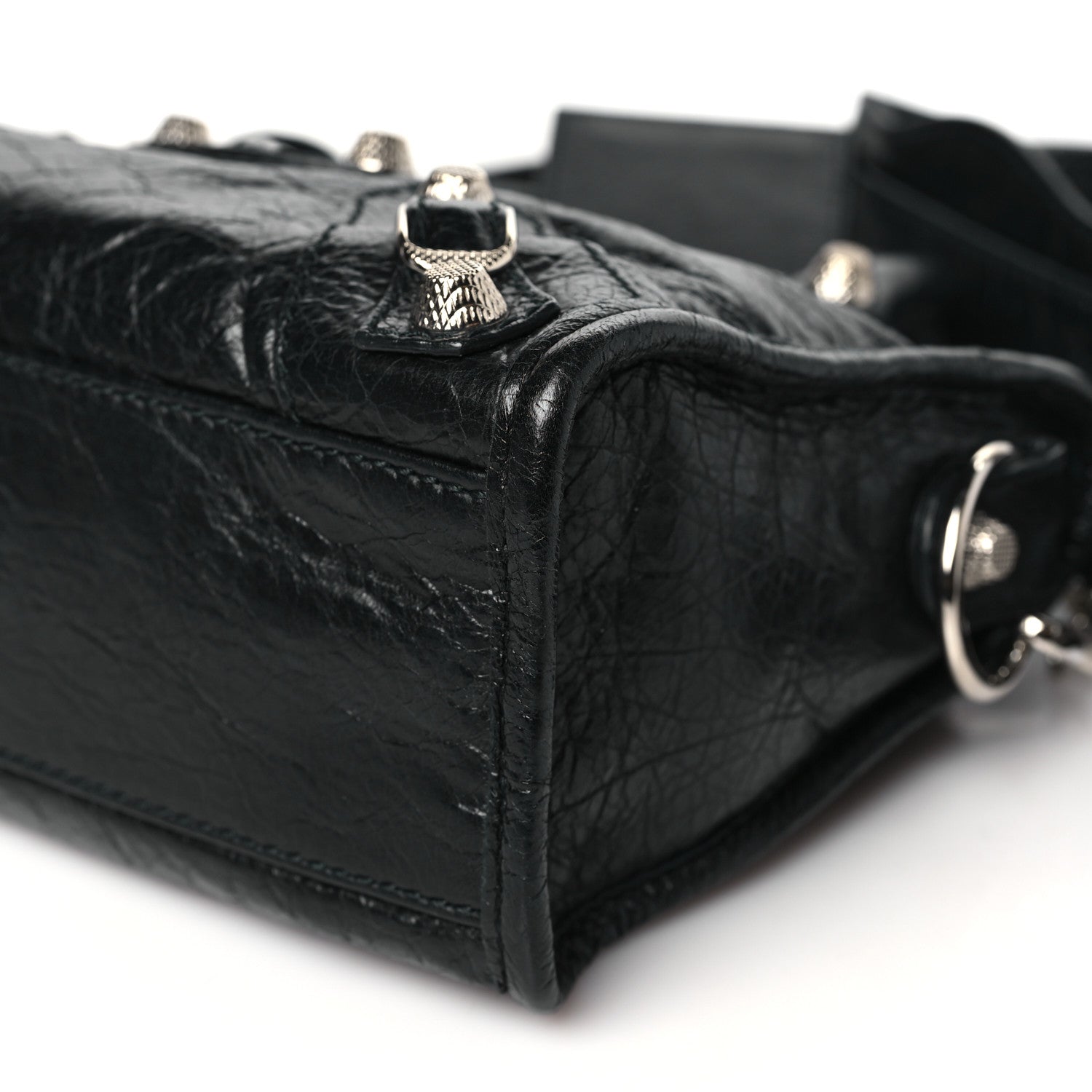Balenciaga Agneau Giant 12 Silver Hardware Mini City Black 11 of 12