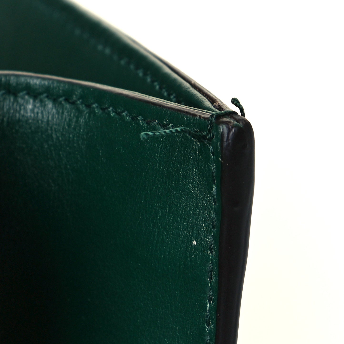 Smooth Calfskin Small Zumi Top Handle Shoulder Bag Vintage Green