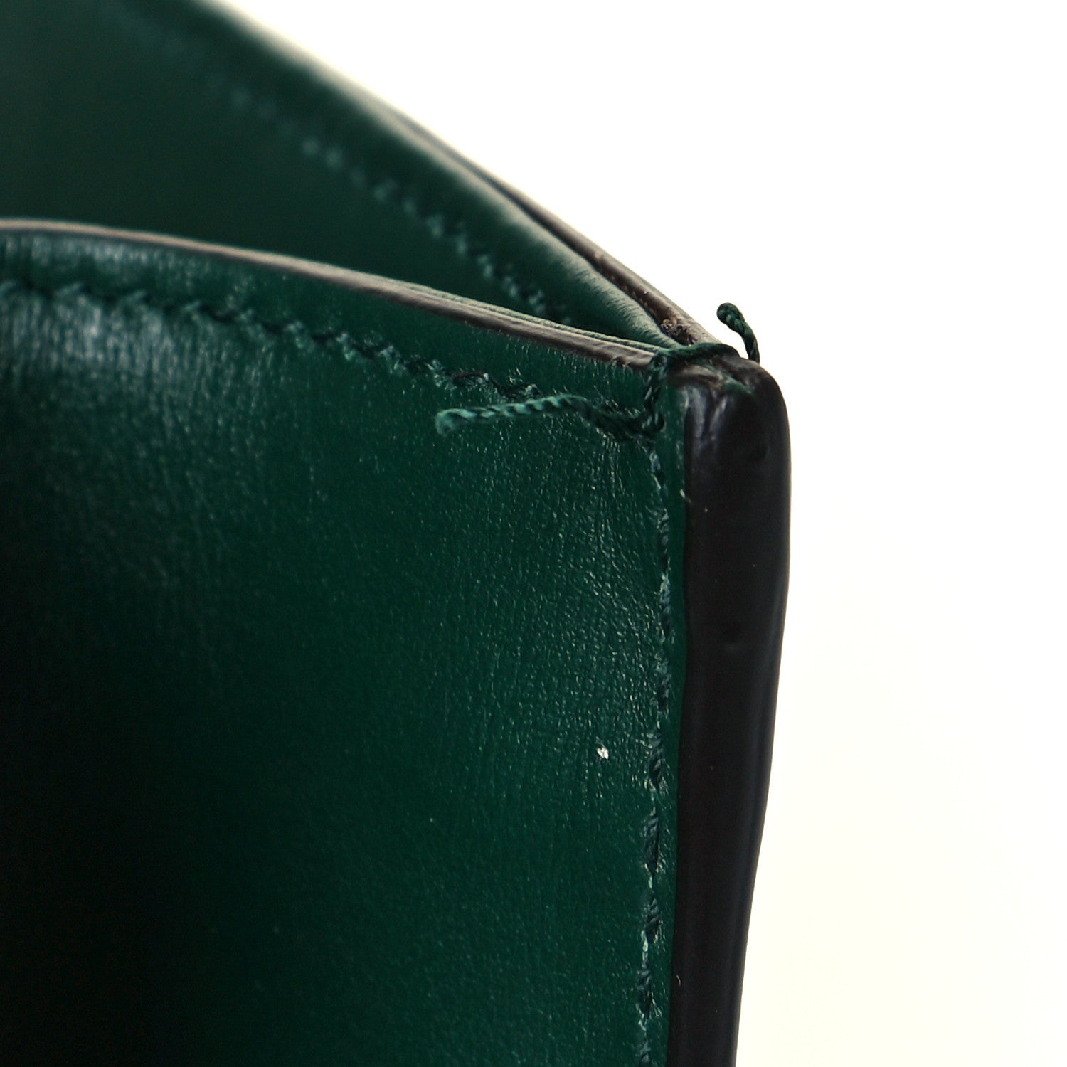 Gucci Smooth Calfskin Small Zumi Top Handle Shoulder Bag Vintage Green 7 of 7