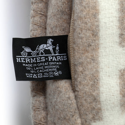 Hermes Wool Cashmere Avalon III Pillow PM Coco Camomille 3 of 3