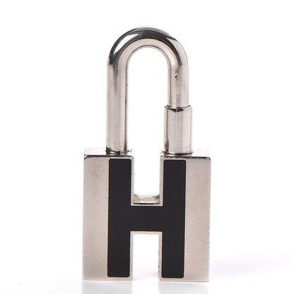 Hermes Palladium Lacquer Cadenas Black 1 of 3