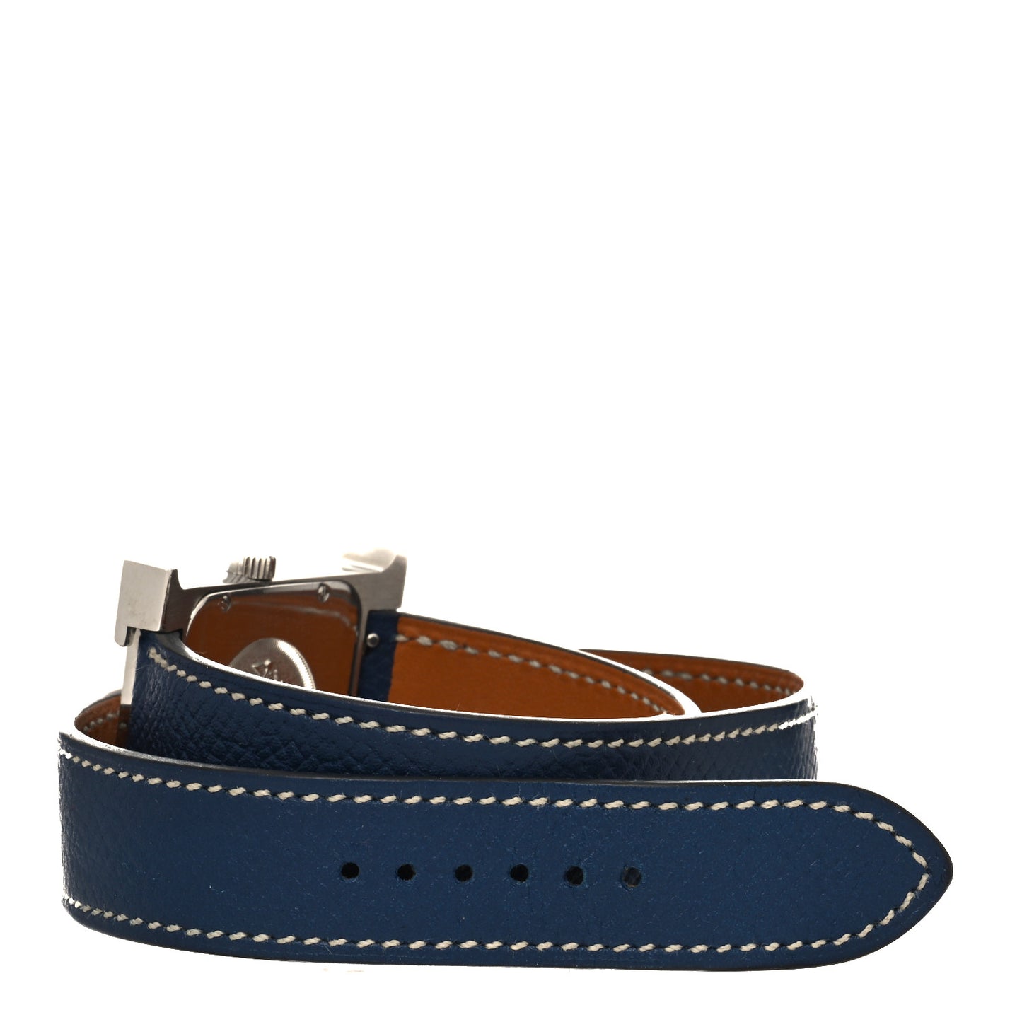 Stainless Steel Epsom 30.5mm Heure H Hour Double Tour Quartz Watch Malta