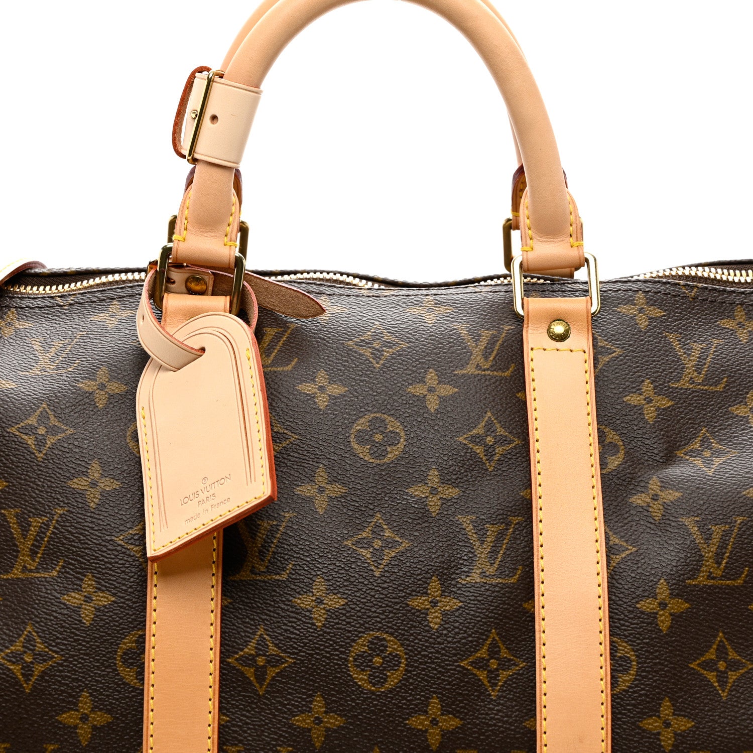 Louis Vuitton Monogram Keepall Bandouliere 50 8 of 11