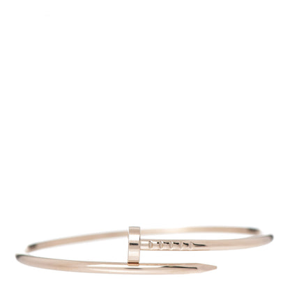 Cartier 18K Pink Gold Small Juste Un Clou Bracelet 15 2 of 5