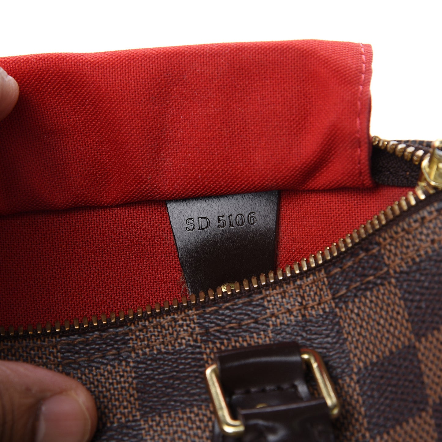Damier Ebene Speedy Bandouliere 25