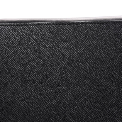 Celine Grained Calfskin Medium Trotteur Black 10 of 17