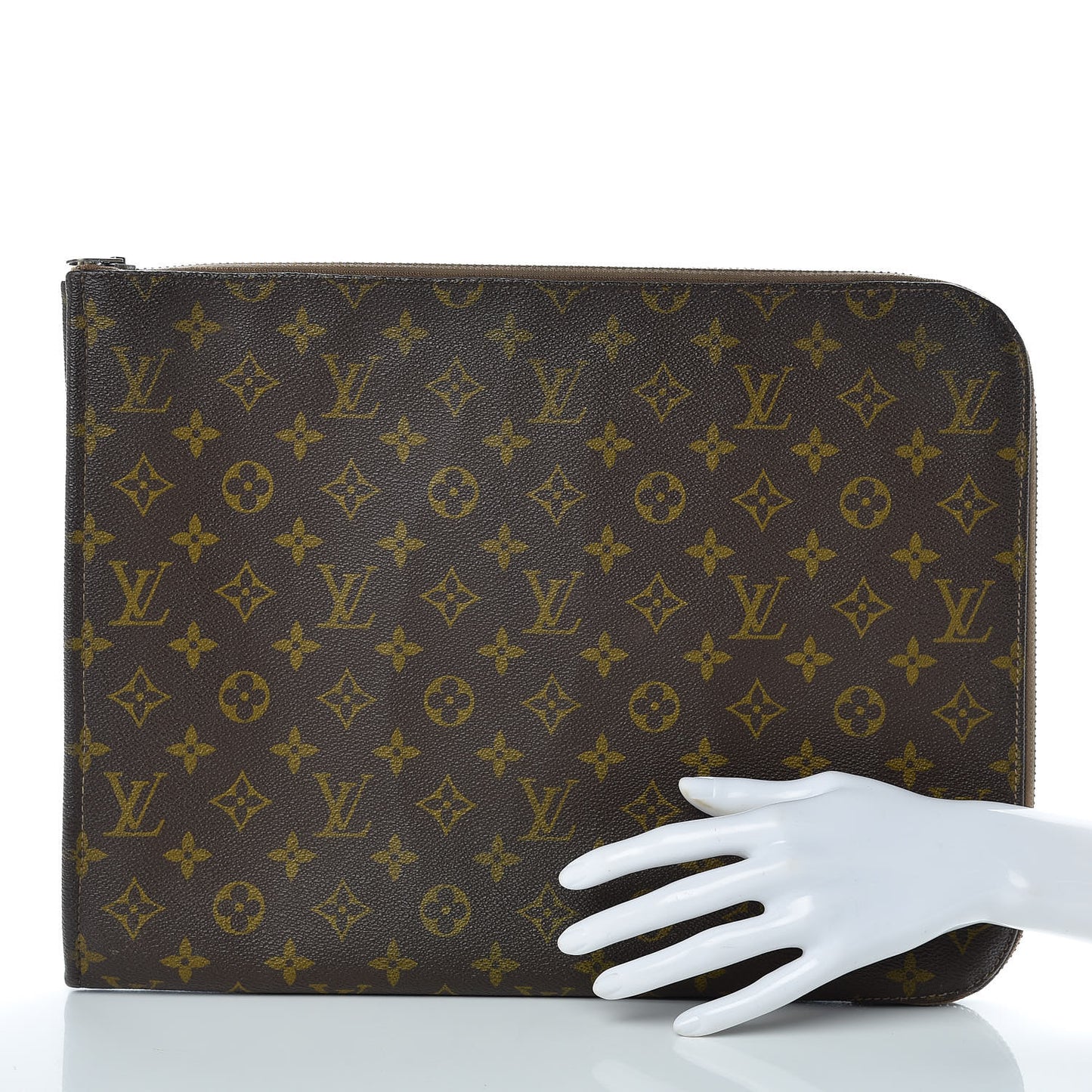 French Company Monogram Poche Documents Portfolio Case 39