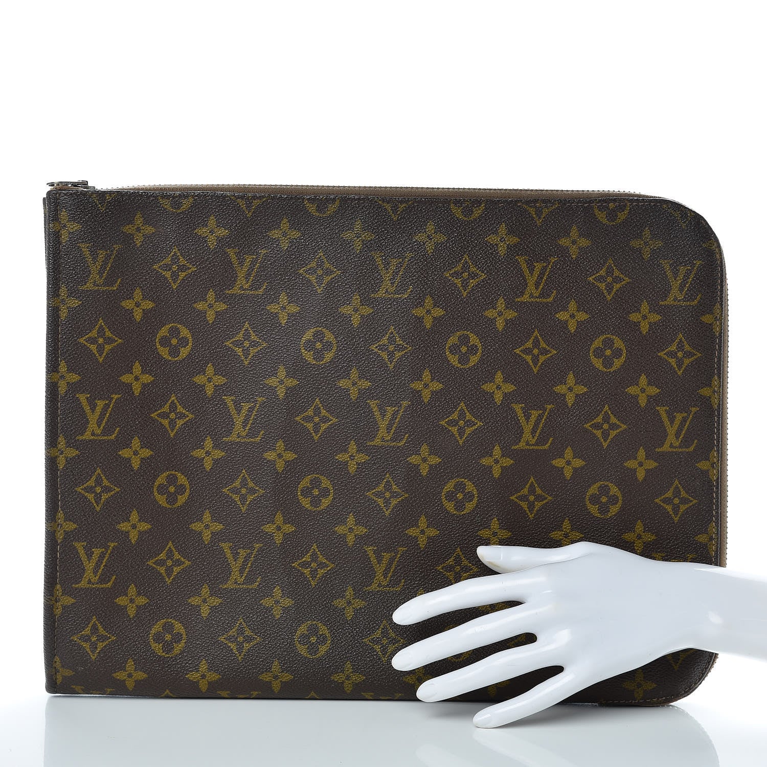 Louis Vuitton French Company Monogram Poche Documents Portfolio Case 39 2 of 12