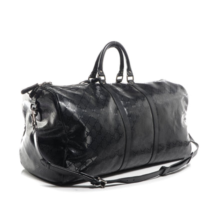 Gucci Imprime Monogram Large Carry On Duffle Black 3 of 7
