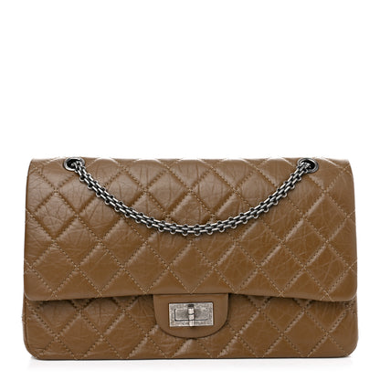 Chanel Aged Calfskin Quilted 2.55 Reissue 227 Flap Brown 1 of 10