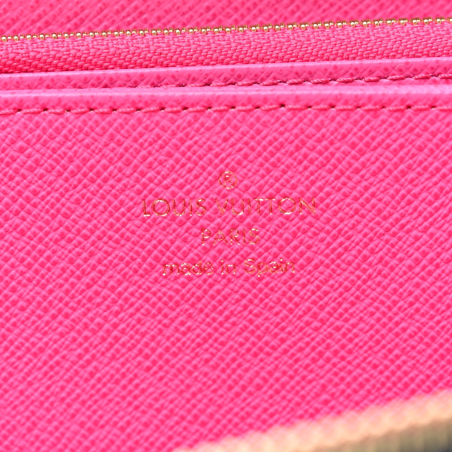 Monogram Giant Spring In The City Zippy Wallet Midnight Fuchsia