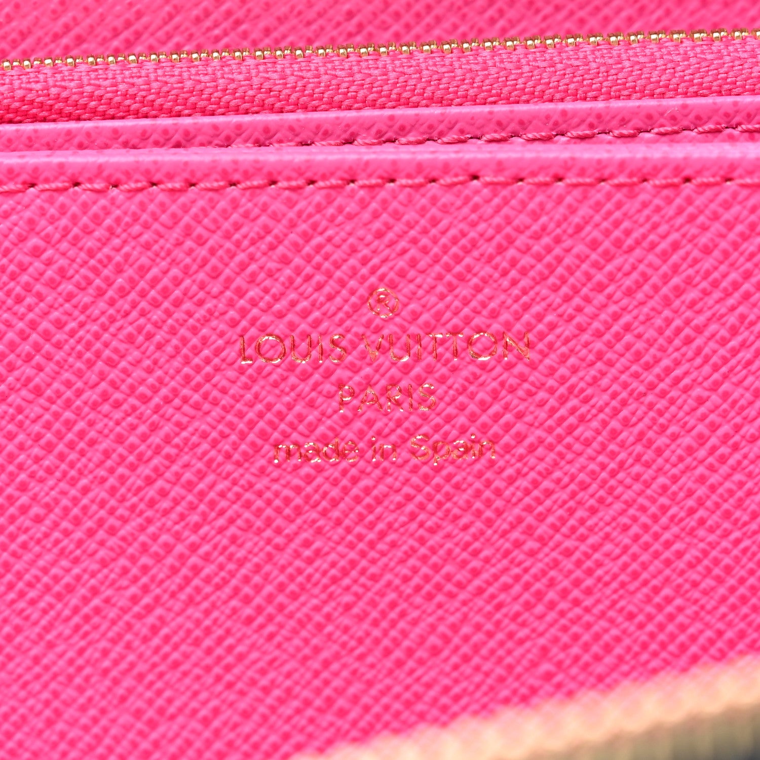 Louis Vuitton Monogram Giant Spring In The City Zippy Wallet Midnight Fuchsia 6 of 7