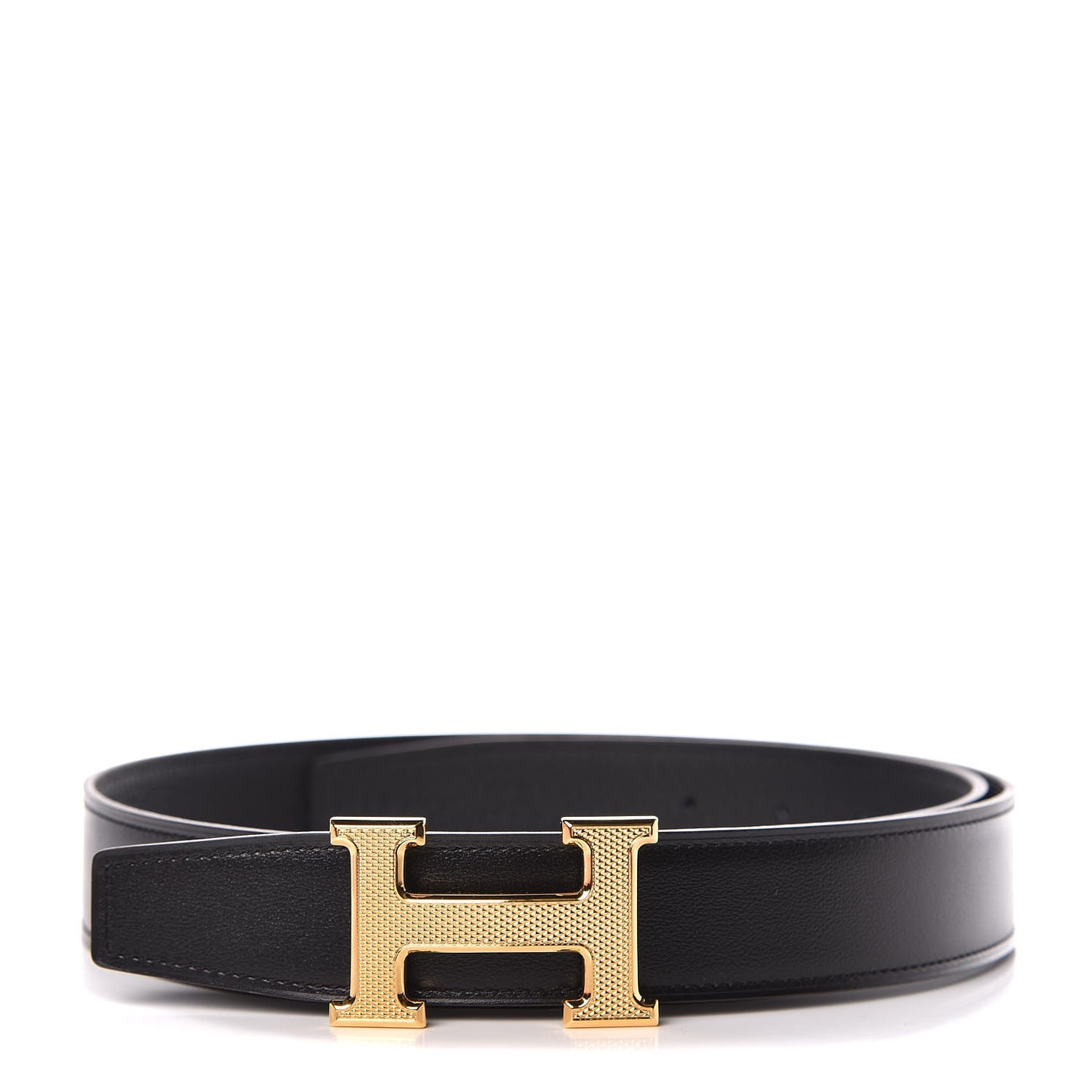 Box Togo 32mm Guilloche H Belt 90 Black