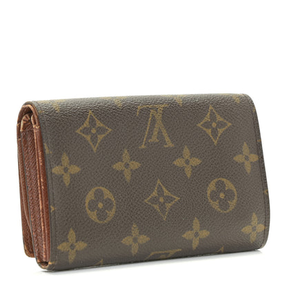 Louis Vuitton Monogram Porte-Monnaie Billets Tresor Wallet 3 of 12
