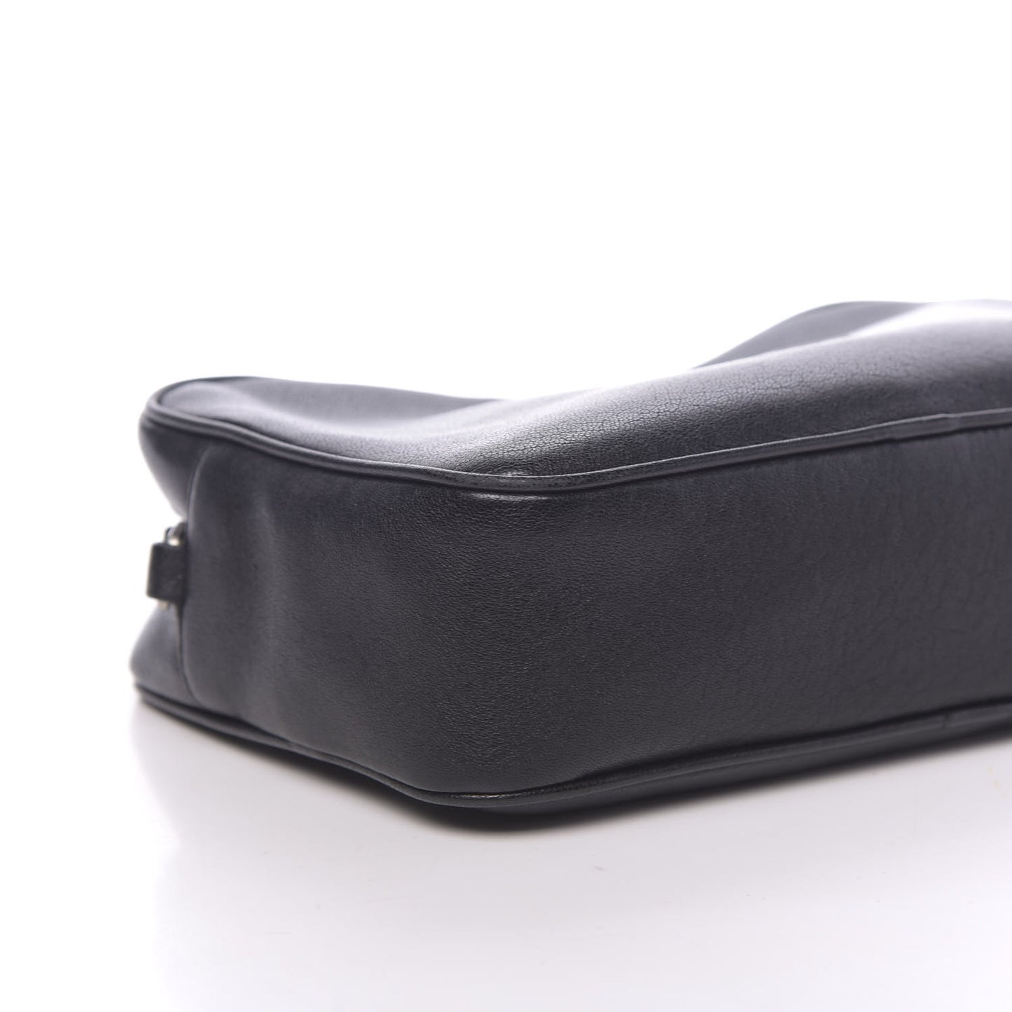 Lambskin Monogram Small Lou Camera Bag Black