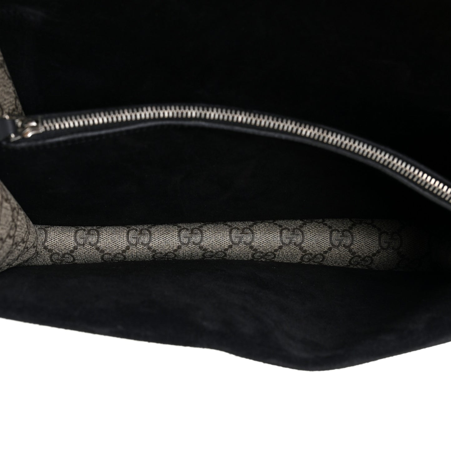 GG Supreme Monogram Small Dionysus Shoulder Bag Black