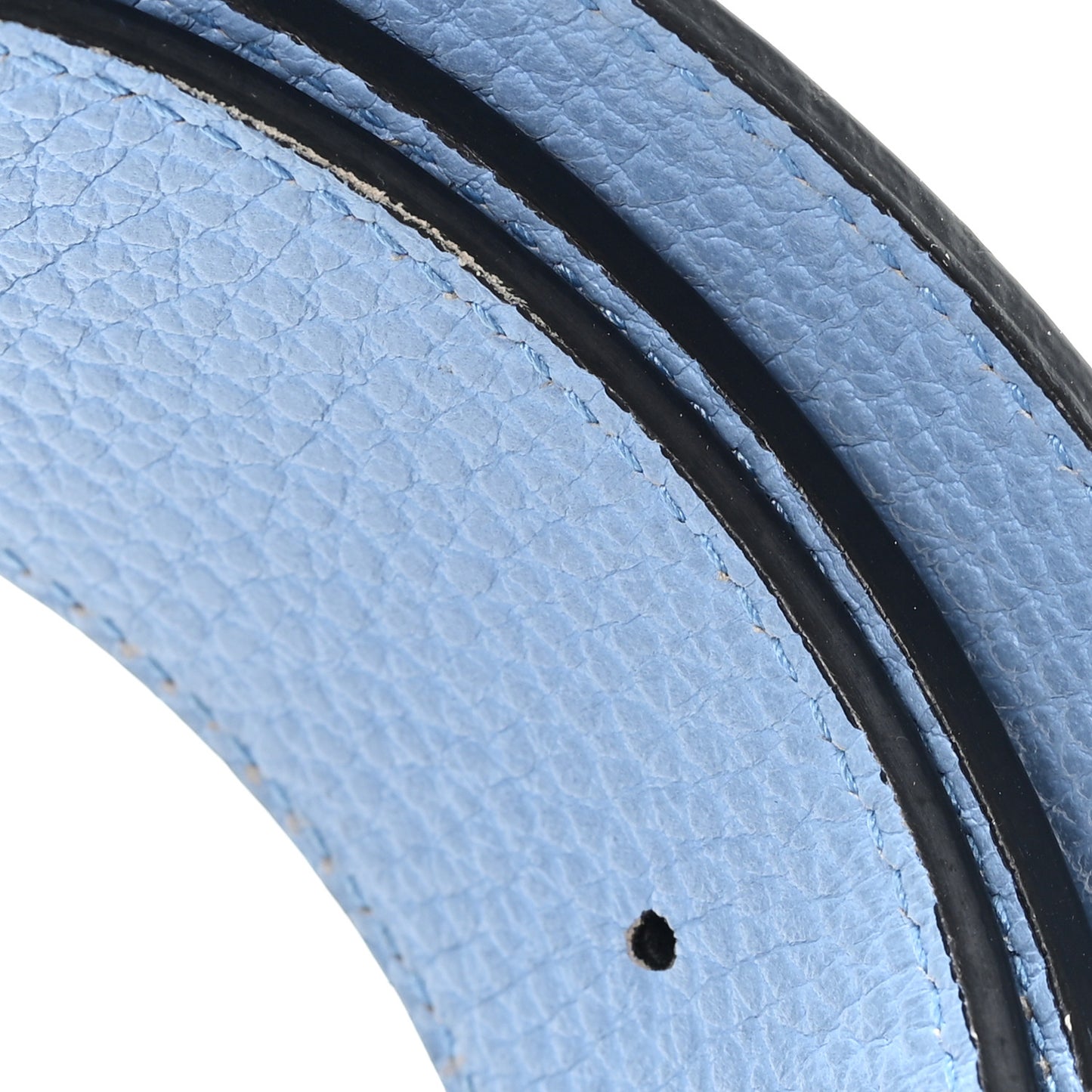 Dollar Calfskin 1973 Reversible Belt 90 36 Black Mineral Blue